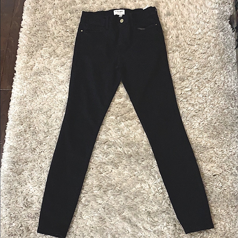Frame Le High Skinny Jeans. Like new.